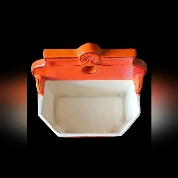 Vintage Czechoslovakia Porcelain Kitchen Canisters - 6 Small / 6 Large / 1 Salt  - Picture 16 of 16